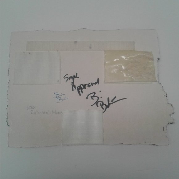 Brian Baker Deja Vu Collection 1510 Colonial House Blue Wall Decor Plaque - Picture 9 of 13